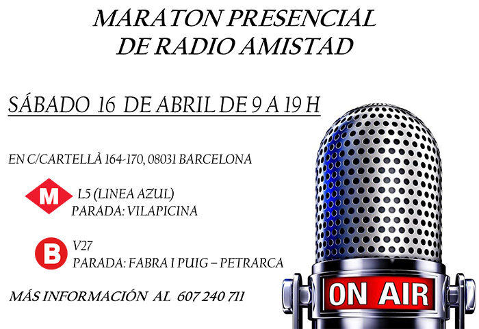 maraton radio amistad 2016